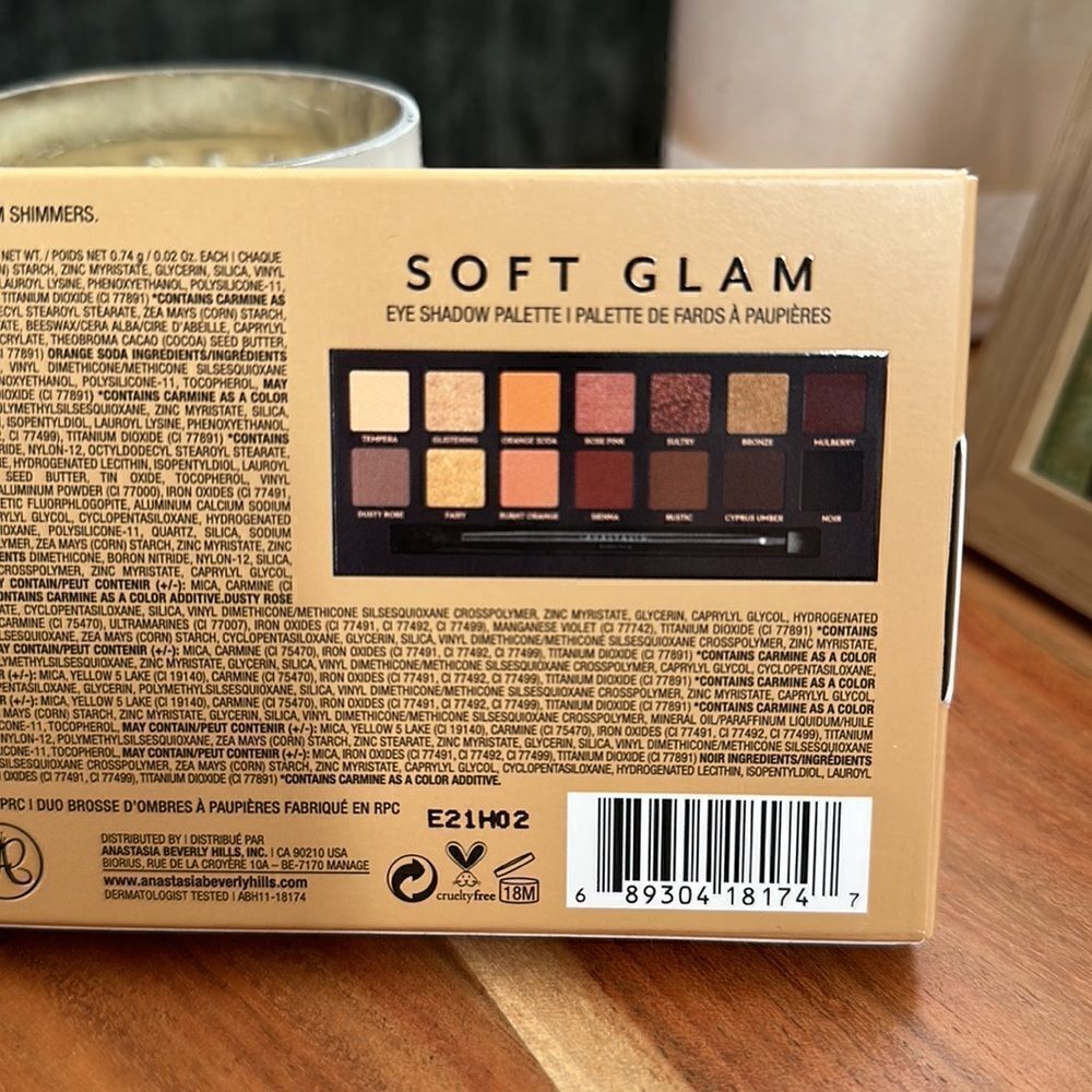 Anastasia Beverly Hills Soft Glam Eyeshadow Palette NEW IN BOX - Picture 4 of 8